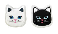 2er Pack Taschenwärmer Katze - Wichtelgeschenk - Handwärmer - Taschenheizkissen