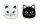 2er Pack Taschenwärmer Katze - Wichtelgeschenk - Handwärmer - Taschenheizkissen