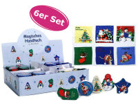 Magisches Handtuch Weihnachten (6er Set) tolles...