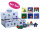 Magisches Handtuch Weihnachten (6er Set) tolles Wichtelgeschenk, Adventskalender Füllung etc.