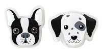 Taschenwärmer Hund, 2er Set - Wichtelgeschenk, Handwärmer, Taschenheizkissen