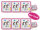 Magisches Handtuch Einhorn (6er Set) - Kindergeschenk, Mitgebsel, Kindergeburtstag