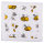 Magisches Handtuch Biene (4er Set) - Zauberhandtuch, Kinder Handtuch, Kindergeschenk, Imker