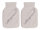 Taschenwärmer Lieblingsmensch weiß Fleecebezug (2er Pack) Handwärmer wiederverwendbar - Wichtelgeschenk - Taschenheizkissen