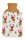 Wärmflasche Winterwald, Elch (Farbe: braun) 2 L mit Strickbezug - Bettflasche, Wärmekissen