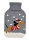 Wärmflasche Weihnachtshund Dackel, Hund im Schnee, 2 L mit Strickbezug - Bettflasche, Wärmekissen
