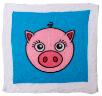 Magisches Handtuch Farmtiere 6er Set - Kindergeschenk, Geburtstagsgeschenk, Ostern, Tiere, Kindergeburtstag