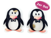 Taschenwärmer Schneemann (4er Set) Handwärmer wiederverwendbar - Wichtelgeschenk - Taschenheizkissen