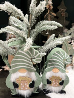 Filztasche Wichtel grün 15x25 cm - Geschenkkorb...