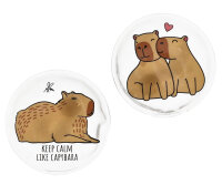 Taschenwärmer Capybara (2er Set) -  Wichtelgeschenk...