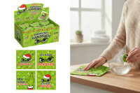 Magisches Handtuch Muffel Weihnachten (4er Set) 30x30 cm...