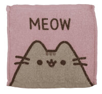 Magisches Handtuch Katze Pusheen (2er Set) 30x30 cm - Zauberhandtuch Katzen, Comic-Katze, Katzenliebhaber, Kinder Handtuch, Kindergeschenk